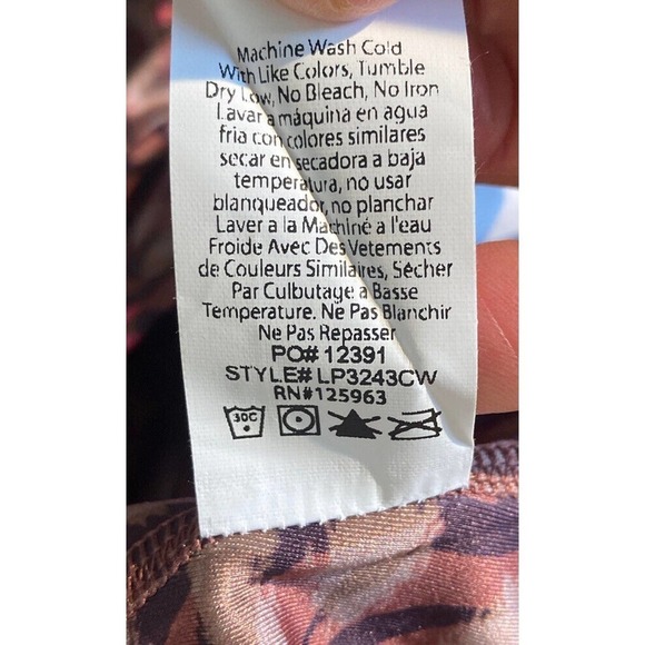 NWT Beyond Yoga Electric Cheetah Swirl Leggings Size Large Women’s Pink MSRP $79 - Picture 6 of 11